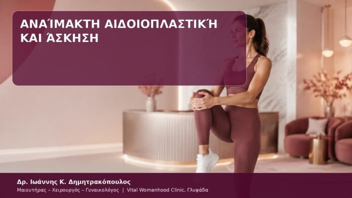 άσκηση μετά από αναίμακτη αιδοιοπλαστική