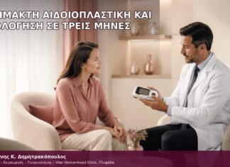 αναίμακτη αιδοιοπλαστική και αξιολόγηση σε τρεις μήνες