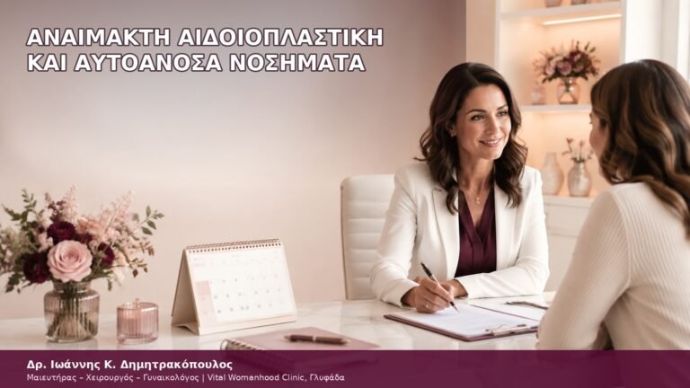 αναίμακτη αιδοιοπλαστική και αυτοάνοσα νοσήματα