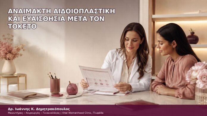 Αναίμακτη Αιδοιοπλαστική και Ευαισθησία μετά τον Τοκετό αναίμακτη αιδοιοπλαστική και ευαισθησία μετά τον τοκετό