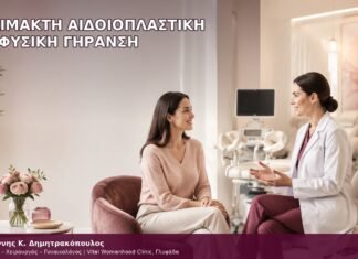 αναίμακτη αιδοιοπλαστική και φυσική γήρανση