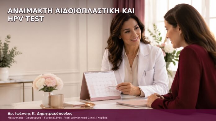 αναίμακτη αιδοιοπλαστική και hpv test