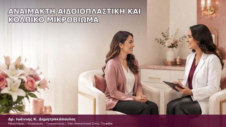 αναίμακτη αιδοιοπλαστική και κολπικό μικροβίωμα