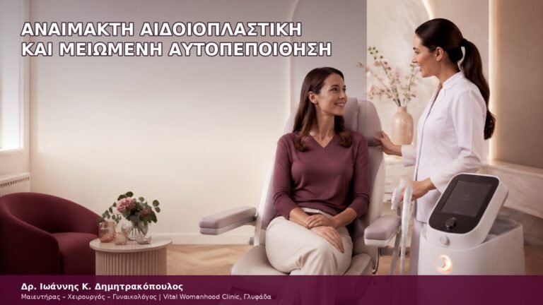 αναίμακτη αιδοιοπλαστική και μειωμένη αυτοπεποίθηση