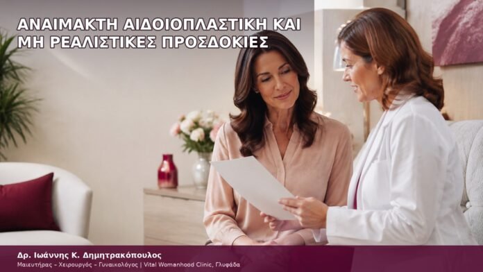Αναίμακτη Αιδοιοπλαστική και Μη Ρεαλιστικές Προσδοκίες αναίμακτη αιδοιοπλαστική και μη ρεαλιστικές προσδοκίες