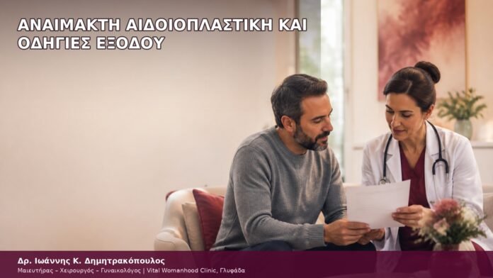 Αναίμακτη Αιδοιοπλαστική και Οδηγίες Εξόδου αναίμακτη αιδοιοπλαστική και οδηγίες εξόδου