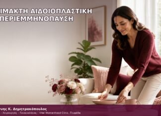 αναίμακτη αιδοιοπλαστική και περιεμμηνόπαυση
