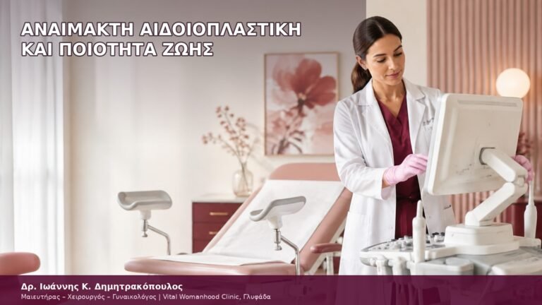 αναίμακτη αιδοιοπλαστική και ποιότητα ζωής