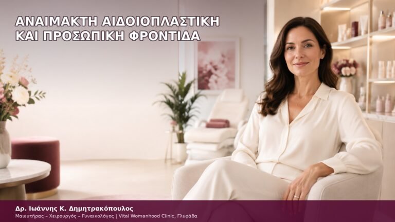 αναίμακτη αιδοιοπλαστική και προσωπική φροντίδα