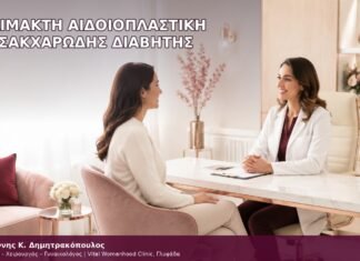 αναίμακτη αιδοιοπλαστική και σακχαρώδης διαβήτης