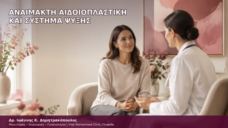 αναίμακτη αιδοιοπλαστική και σύστημα ψύξης