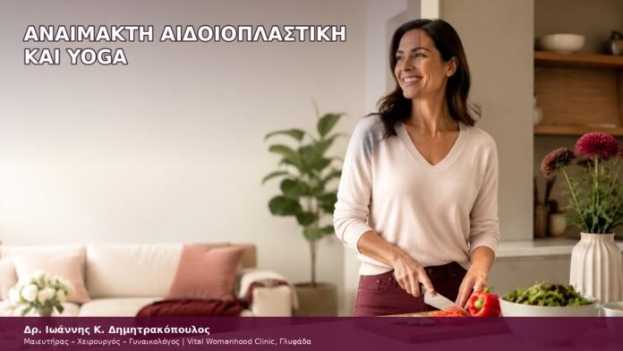 αναίμακτη αιδοιοπλαστική και yoga