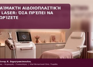 αναίμακτη αιδοιοπλαστική laser