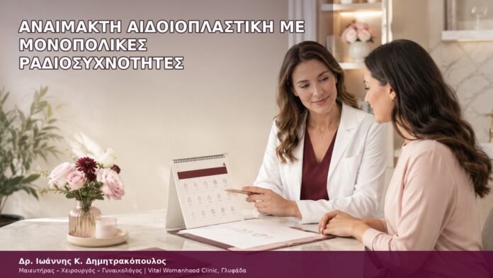 αναίμακτη αιδοιοπλαστική με μονοπολικές ραδιοσυχνότητες