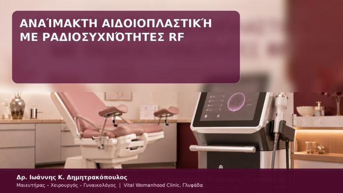 Αναίμακτη Αιδοιοπλαστική με Ραδιοσυχνότητες RF αιδοιοπλαστική με ραδιοσυχνότητες