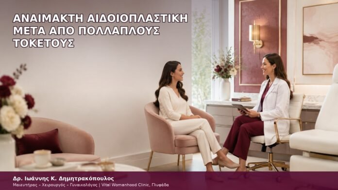 αναίμακτη αιδοιοπλαστική μετά από πολλαπλούς τοκετούς