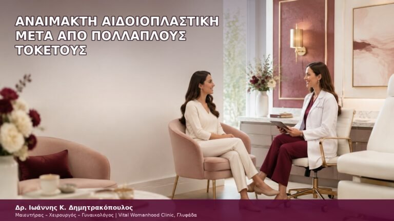αναίμακτη αιδοιοπλαστική μετά από πολλαπλούς τοκετούς