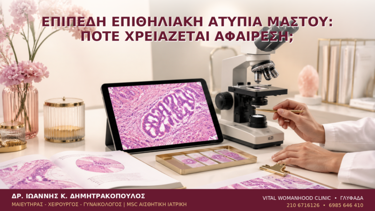 Επίπεδη Επιθηλιακή Ατυπία Μαστού: Πότε Χρειάζεται Αφαίρεση; - Δρ. Ιωάννης Κ. Δημητρακόπουλος