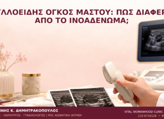 Φυλλοειδής Όγκος Μαστού: Πώς Διαφέρει από το Ινοαδένωμα; Φυλλοειδής Όγκος Μαστού: Πώς Διαφέρει από το Ινοαδένωμα; - Δρ. Ιωάννης Κ. Δημητρακόπουλος