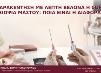 Παρακέντηση με Λεπτή Βελόνα ή Core Βιοψία Μαστού: Ποια Είναι η Διαφορά; Παρακέντηση με Λεπτή Βελόνα ή Core Βιοψία Μαστού: Ποια Είναι η Διαφορά; - Δρ. Ιωάννης Κ. Δημητρακόπουλος