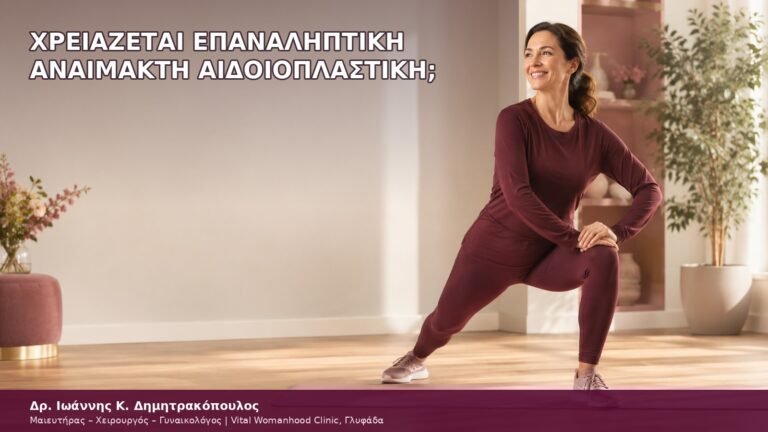 χρειάζεται επαναληπτική αναίμακτη αιδοιοπλαστική