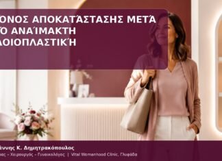 αποκατάσταση αναίμακτης αιδοιοπλαστικής