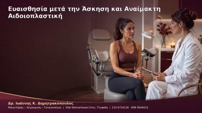 Ευαισθησία μετά την Άσκηση και Αναίμακτη Αιδοιοπλαστική