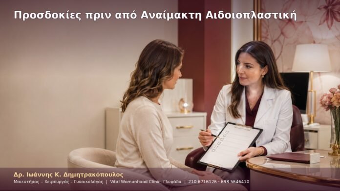 Προσδοκίες πριν από Αναίμακτη Αιδοιοπλαστική