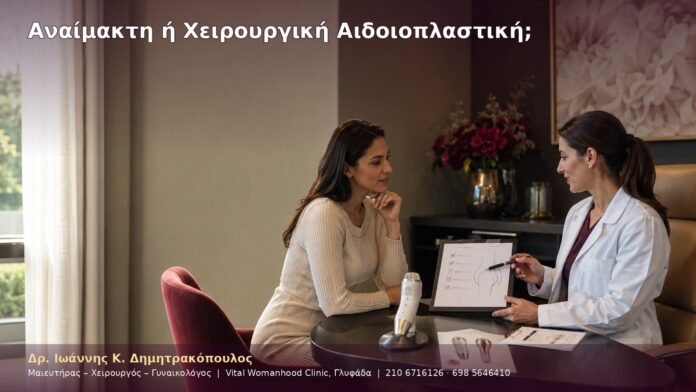 Αναίμακτη ή Χειρουργική Αιδοιοπλαστική;