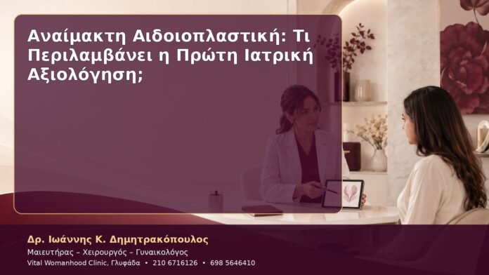 Αναίμακτη Αιδοιοπλαστική: Τι Περιλαμβάνει η Πρώτη Ιατρική Αξιολόγηση;