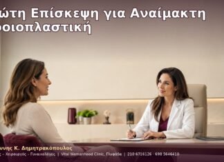 Πρώτη Επίσκεψη για Αναίμακτη Αιδοιοπλαστική