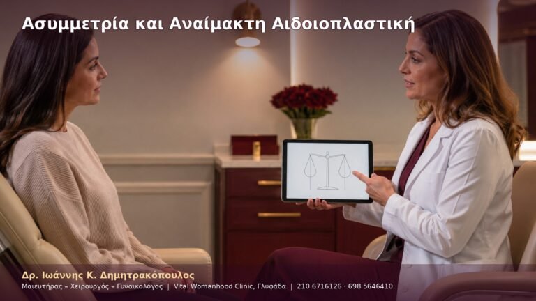 Ασυμμετρία και Αναίμακτη Αιδοιοπλαστική