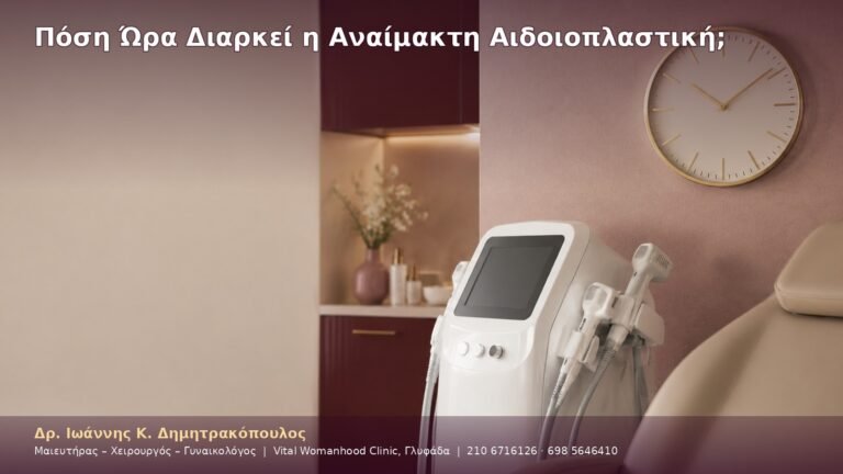 Πόση Ώρα Διαρκεί η Αναίμακτη Αιδοιοπλαστική;
