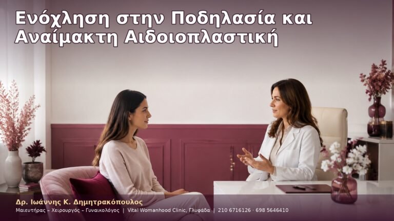Ενόχληση στην Ποδηλασία και Αναίμακτη Αιδοιοπλαστική