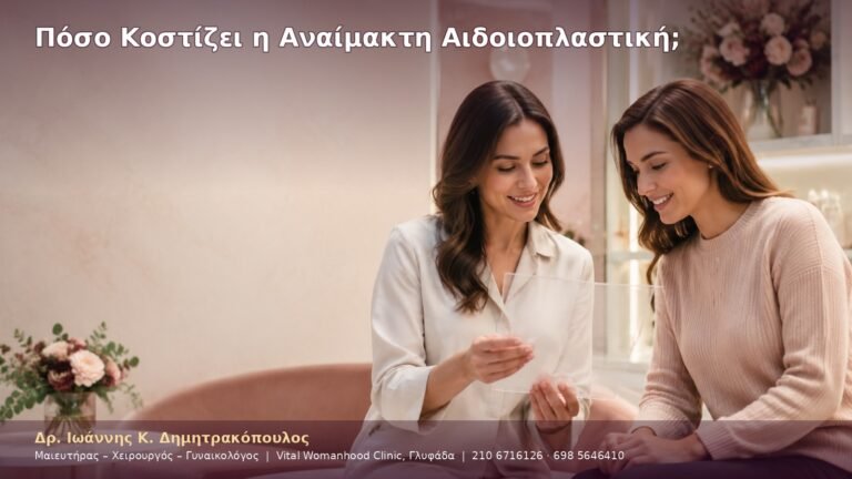 Πόσο Κοστίζει η Αναίμακτη Αιδοιοπλαστική;
