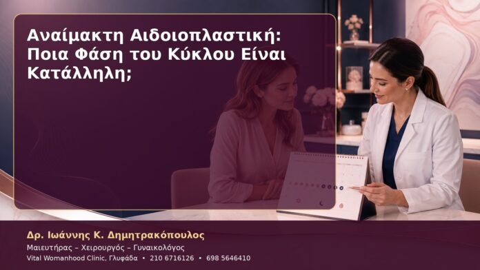 Αναίμακτη Αιδοιοπλαστική: Ποια Φάση του Κύκλου Είναι Κατάλληλη;