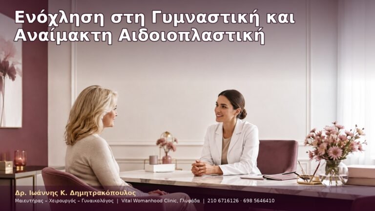 Ενόχληση στη Γυμναστική και Αναίμακτη Αιδοιοπλαστική