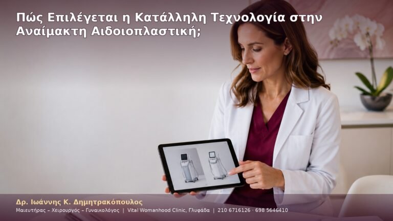 Πώς Επιλέγεται η Κατάλληλη Τεχνολογία στην Αναίμακτη Αιδοιοπλαστική;