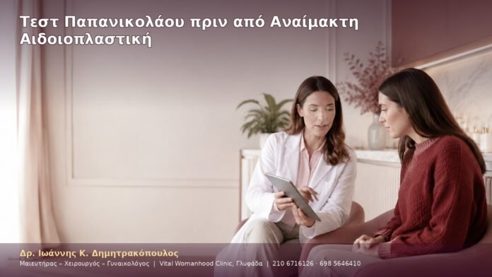 cover-06-5 Τεστ Παπανικολάου πριν από Αναίμακτη Αιδοιοπλαστική
