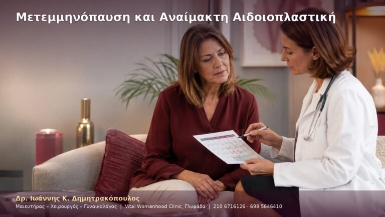 Μετεμμηνόπαυση και Αναίμακτη Αιδοιοπλαστική