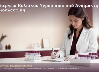 Καλλιέργεια Κολπικού Υγρού πριν από Αναίμακτη Αιδοιοπλαστική Καλλιέργεια Κολπικού Υγρού πριν από Αναίμακτη Αιδοιοπλαστική