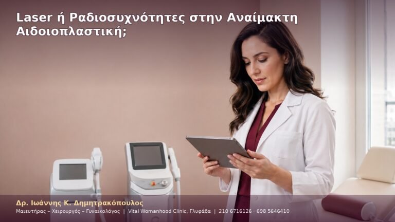 Laser ή Ραδιοσυχνότητες στην Αναίμακτη Αιδοιοπλαστική;