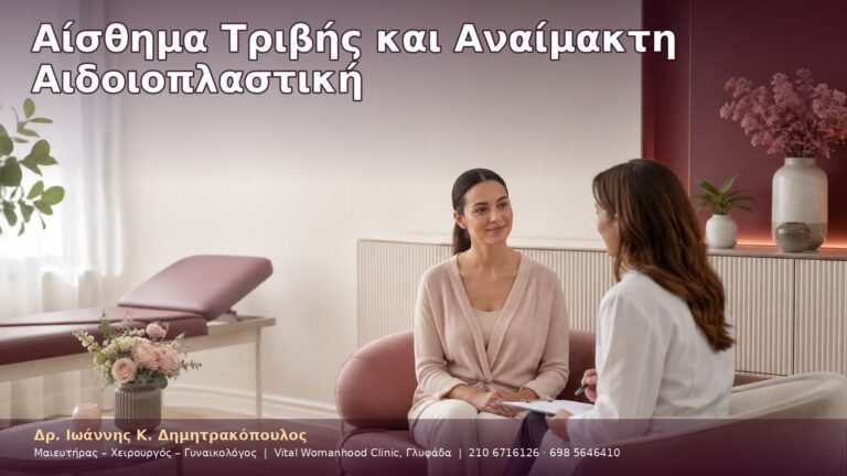 Αίσθημα Τριβής και Αναίμακτη Αιδοιοπλαστική