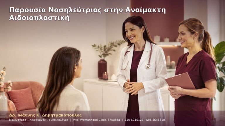 Παρουσία Νοσηλεύτριας στην Αναίμακτη Αιδοιοπλαστική