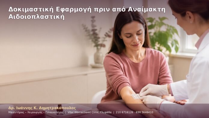 cover-08-4 Δοκιμαστική Εφαρμογή πριν από Αναίμακτη Αιδοιοπλαστική