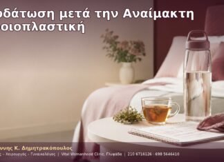 Ενυδάτωση μετά την Αναίμακτη Αιδοιοπλαστική