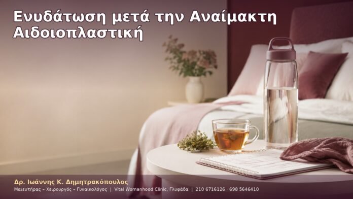 Ενυδάτωση μετά την Αναίμακτη Αιδοιοπλαστική