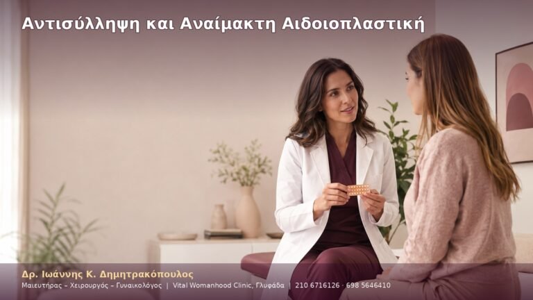 Αντισύλληψη και Αναίμακτη Αιδοιοπλαστική
