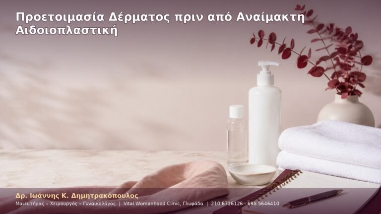 Προετοιμασία Δέρματος πριν από Αναίμακτη Αιδοιοπλαστική