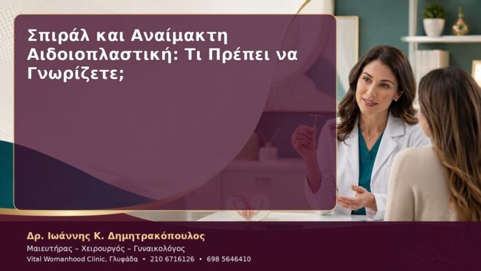 Σπιράλ και Αναίμακτη Αιδοιοπλαστική: Τι Πρέπει να Γνωρίζετε;